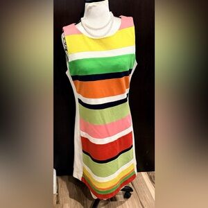 Francis - Multicolor Striped Sleeveless Dress